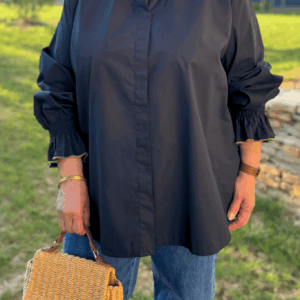 Chemise LEA noir - Taille unique du 42 au 48