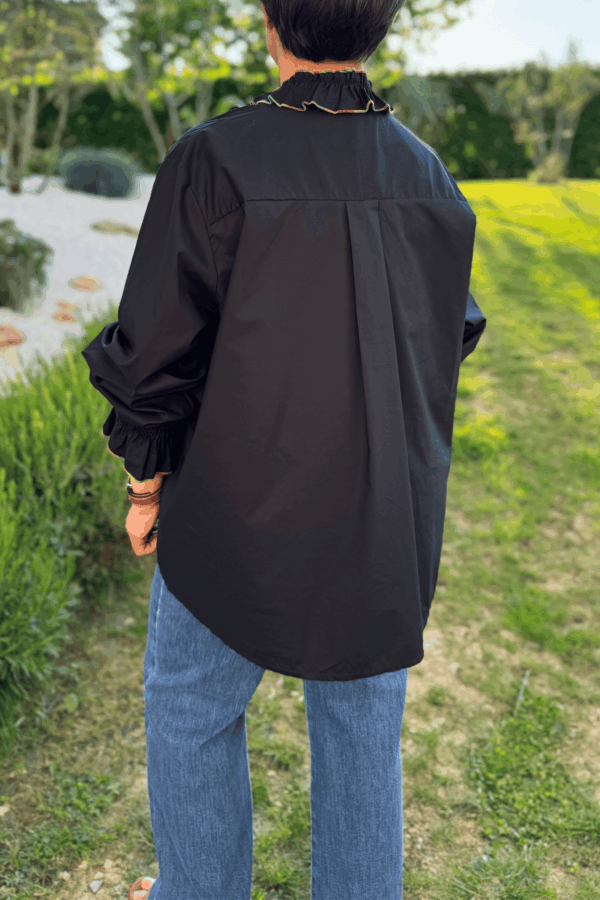 Chemise LEA noir - Taille unique du 42 au 48 – Image 4