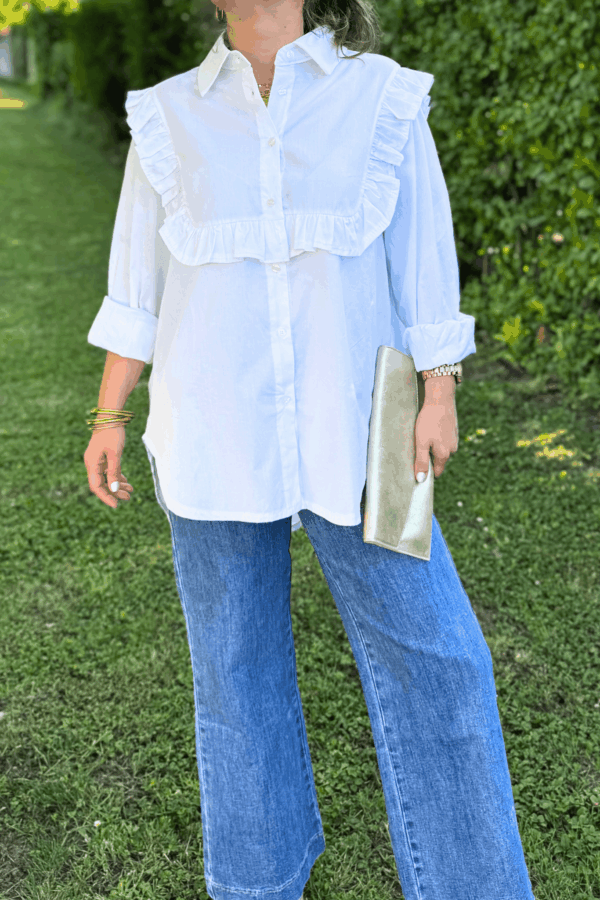 Chemise LEE blanche - Taille unique du 38 au 48