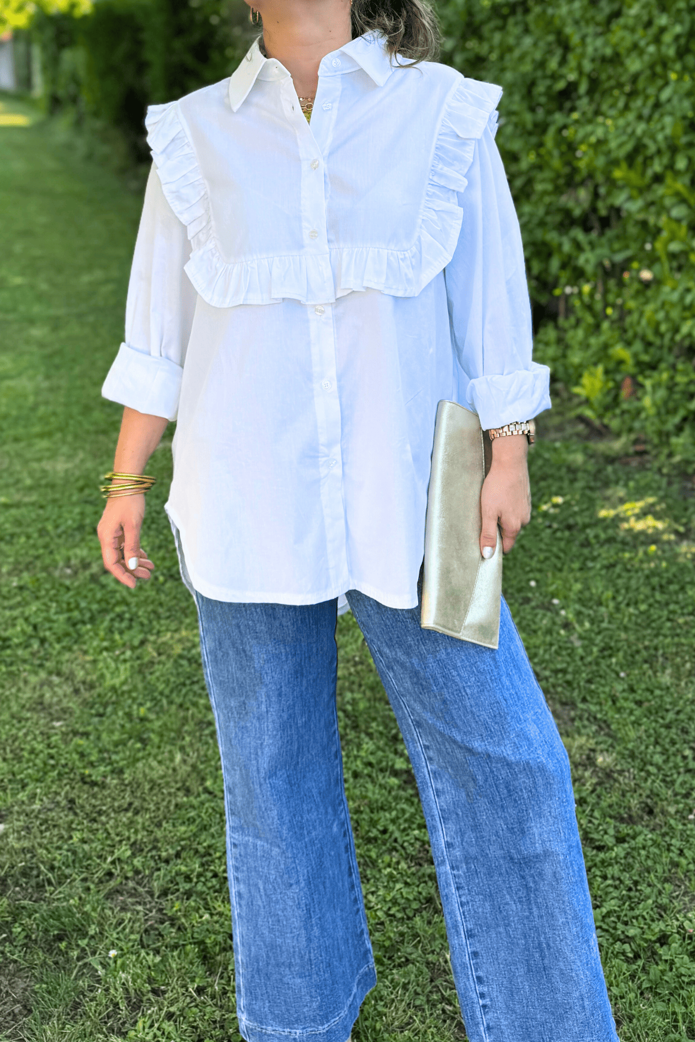 Chemise LEE blanche - Taille unique du 38 au 48