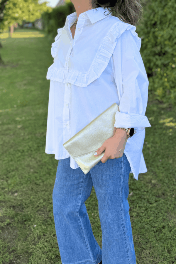 Chemise LEE blanche - Taille unique du 38 au 48 – Image 2