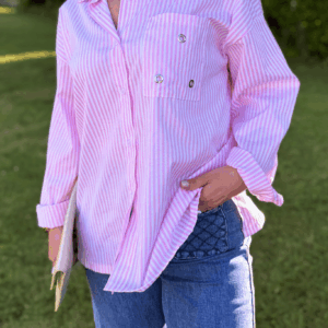 Chemise EVA rose - Taille unique jusqu'au 44