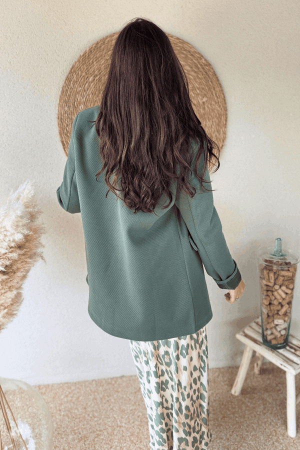 Veste de tailleur TEDDY kaki - Taille unique jusqu'au 44 – Image 4