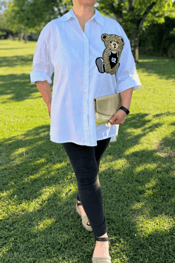 Chemise TEDDY - Taille unique jusqu'au 46