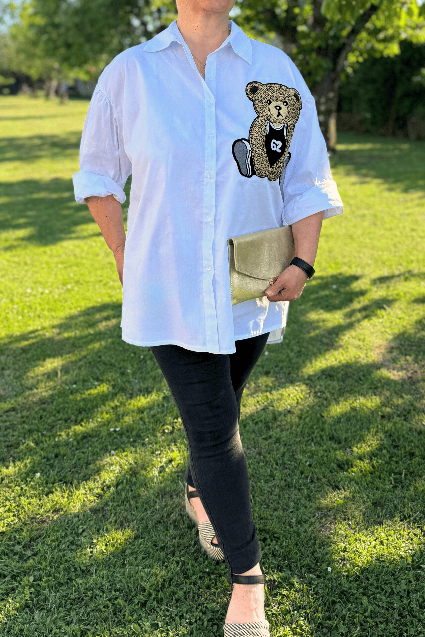 Chemise TEDDY - Taille unique jusqu'au 46