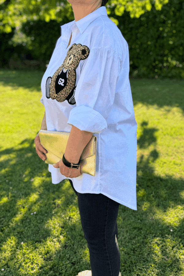 Chemise TEDDY - Taille unique jusqu'au 46 – Image 2