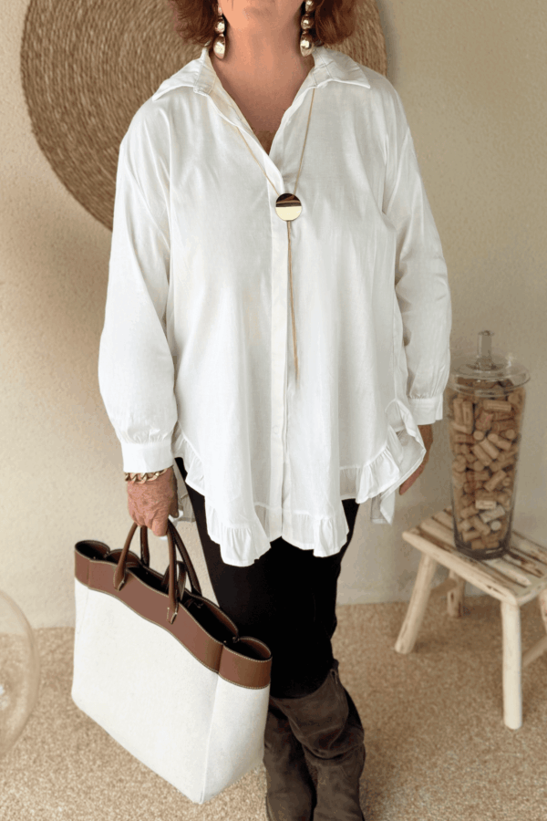 Chemise AMBRE - Taille unique jusqu'au 48