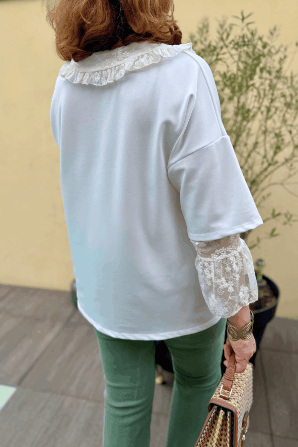 T-shirt MIA blanc - Taille unique jusqu'au 44 – Image 4