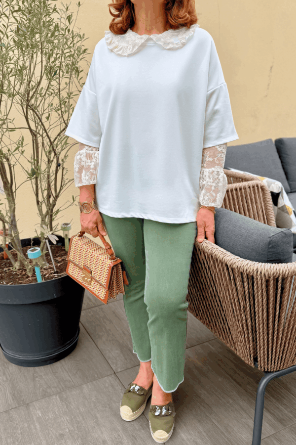 T-shirt MIA blanc - Taille unique jusqu'au 44 – Image 5