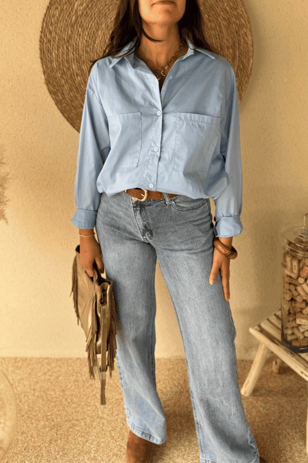 Chemise ANNA - Taille unique jusqu'au 44 – Image 2