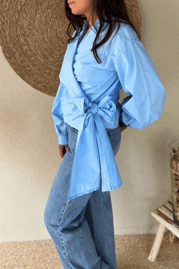 Chemise CELESTE - Taille unique jusqu'au 44 – Image 3