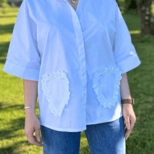Chemise COEUR - Taille unique 36 au 40