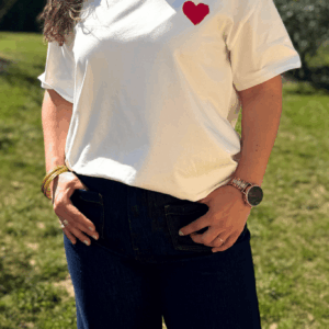 T-shirt INES - Taille unique jusqu'au 44