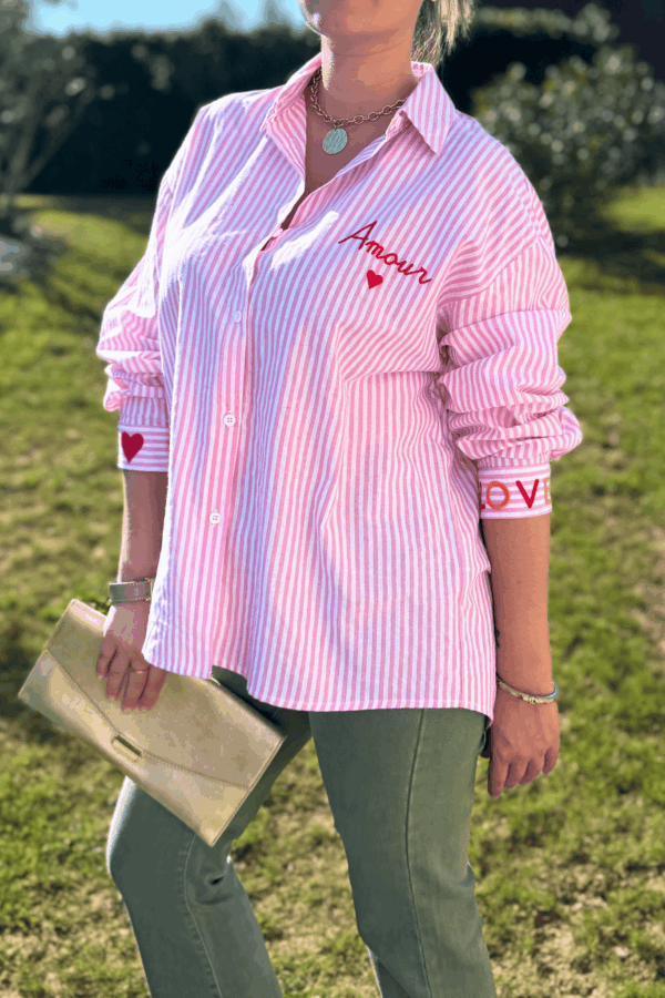 Chemise MATHILDE - Taille unique jusqu'au 44 – Image 2