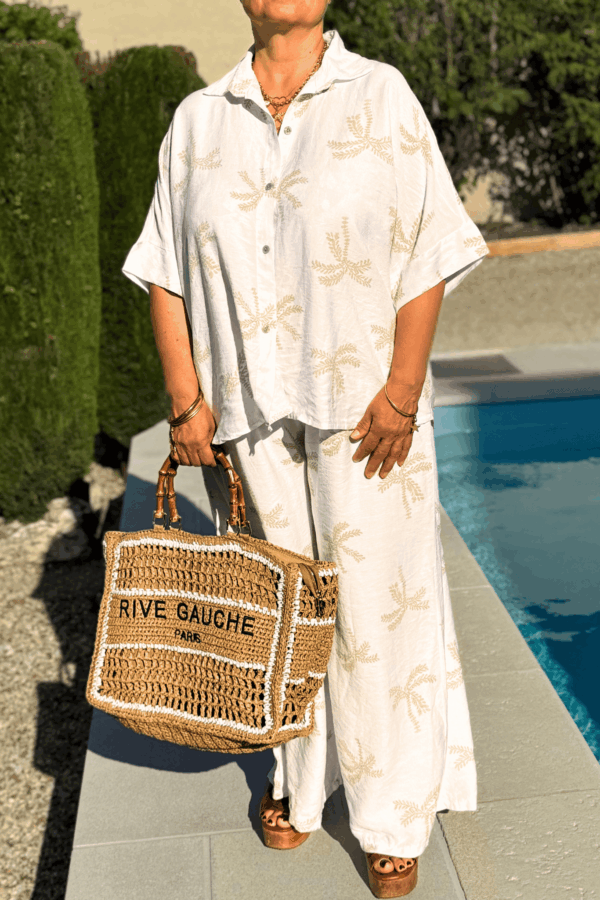 Chemise Palmier  - Taille unique jusqu'au 48 – Image 3