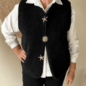 Gilet sans manche NERINA - Taille unique jusqu'au 48