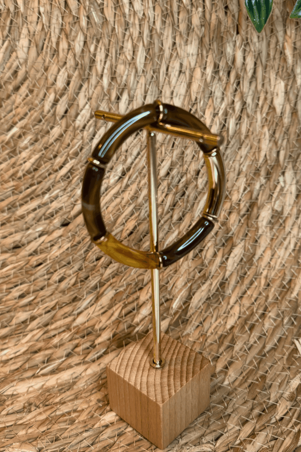 Bracelet ARIA brun ambré