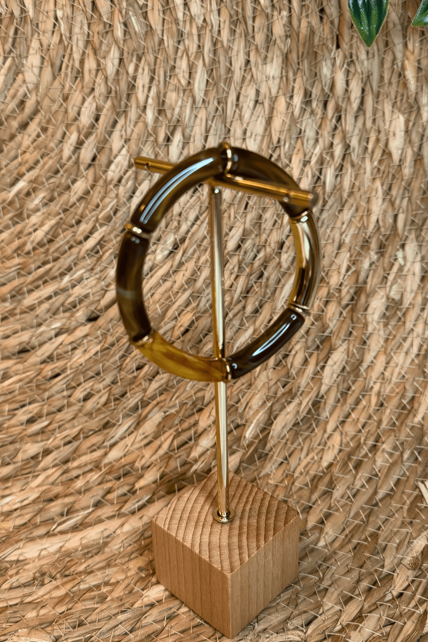 Bracelet ARIA brun ambré