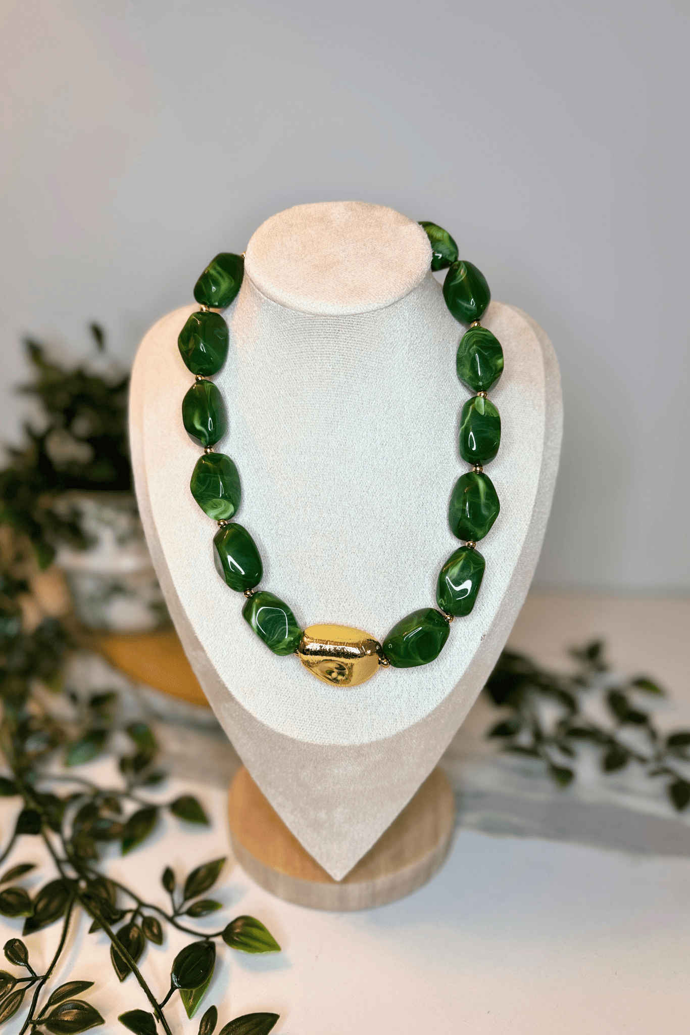 Collier OPHIRA vert