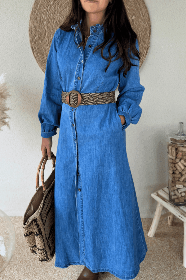 Robe en jean LARA - Taille S-M-L – Image 4