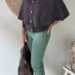 Gilet poncho NOA - Taille unique jusqu'au 48