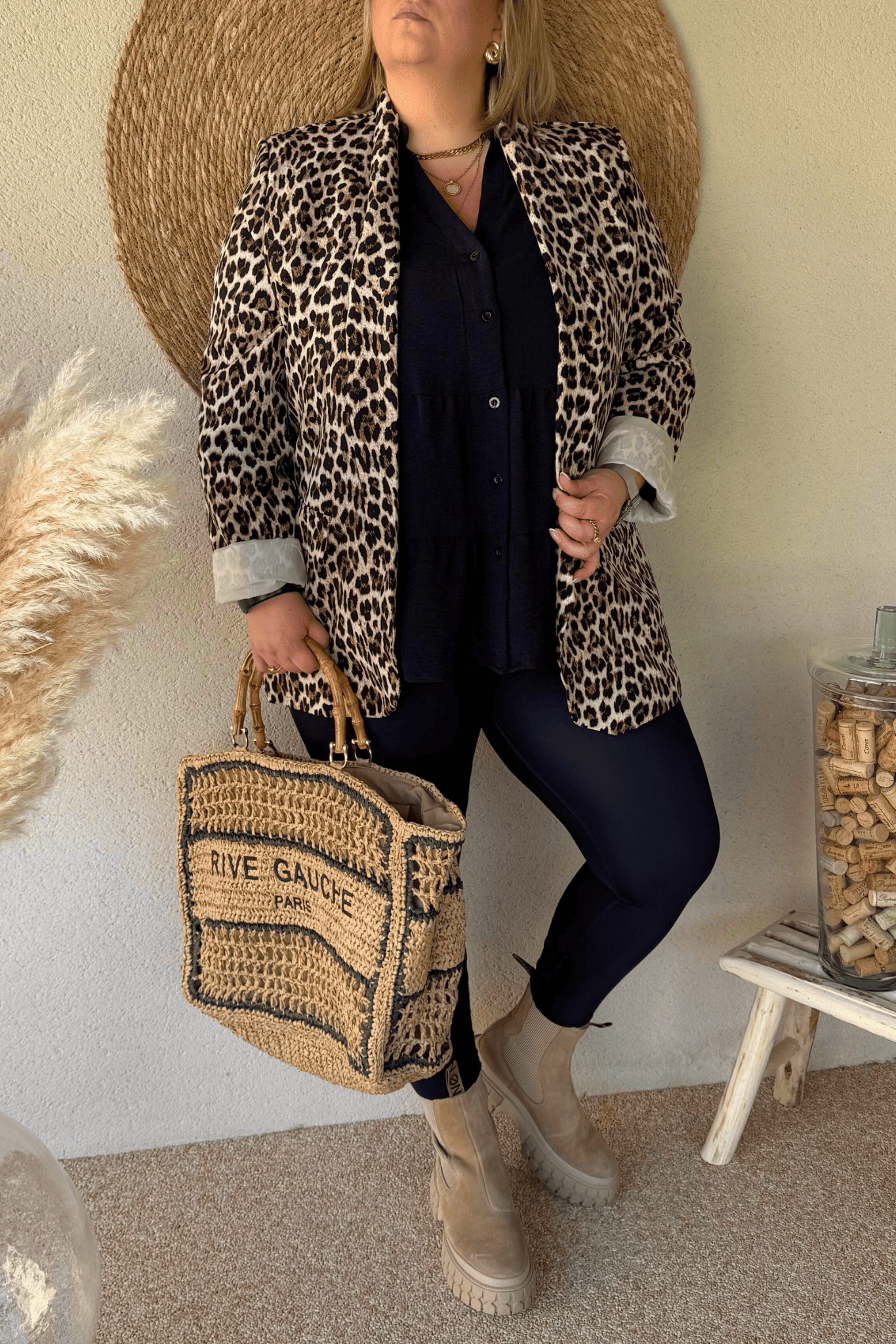 Veste de tailleur LEONA – Taille unique jusqu’au 48