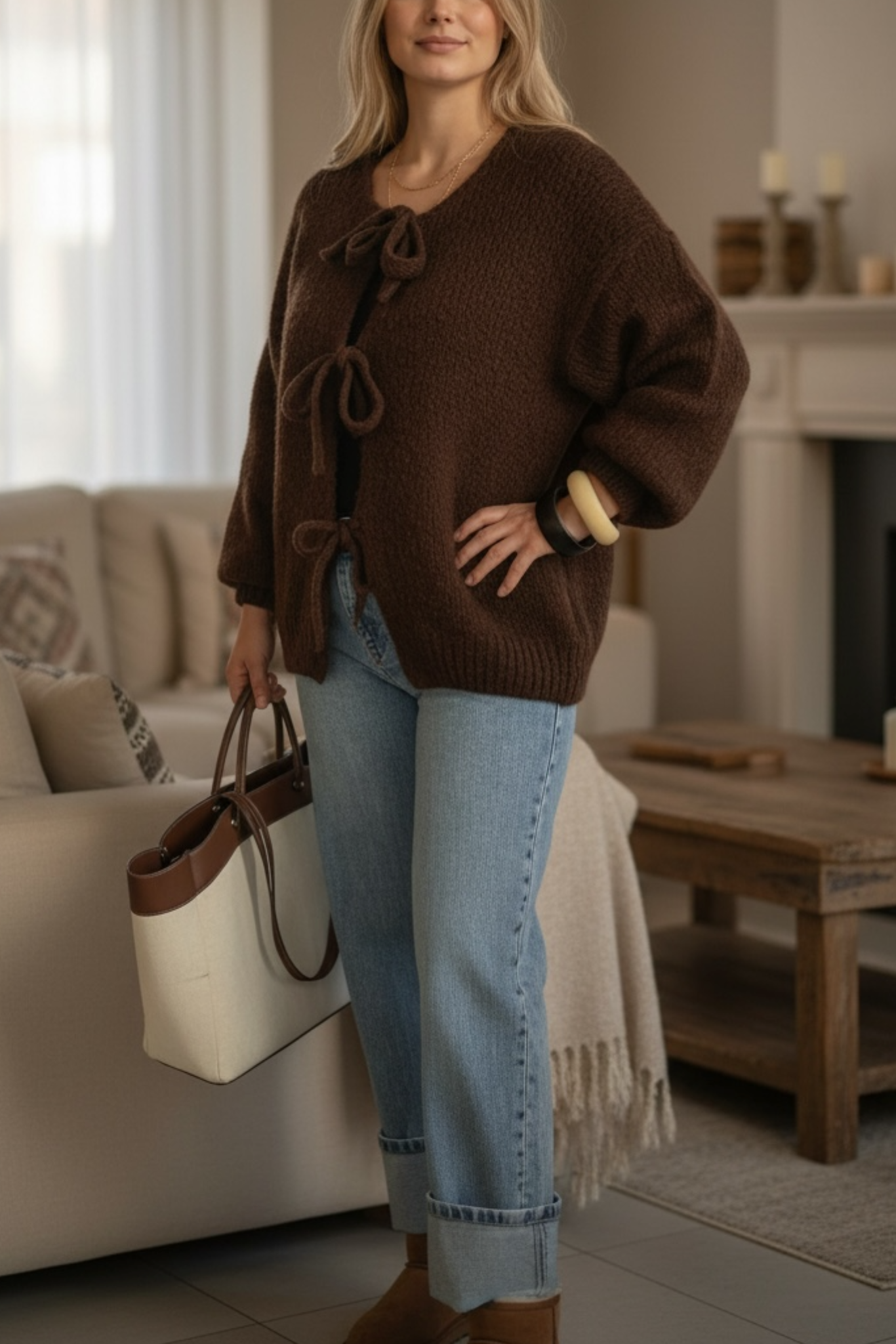 Gilet MOKA – Taille unique jusqu&rsquo;au 48